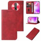 For Xiaomi Poco X2 Magnetic Closure Leather Phone Case(Red) - 1