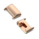 For Xiaomi Mi Band 7 Pro 1 Pair Metal Watch Band Connector(Rose Gold) - 1