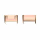 For Xiaomi Mi Band 7 Pro 1 Pair Metal Watch Band Connector(Rose Gold) - 2