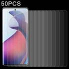 50 PCS 0.26mm 9H 2.5D Tempered Glass Film For Motorola Edge 30 Fusion / Moto S30 Pro - 1