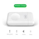 WPB01 USB Portable Magnetic Wireless Charger For Apple Watch(White) - 2