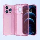 Fine Hole Phone Case For iPhone 13(Shining Pink) - 2