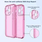 Fine Hole Phone Case For iPhone 13(Shining Pink) - 3