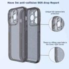 Fine Hole Phone Case For iPhone 13(Shining Black) - 3