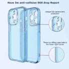Fine Hole Phone Case For iPhone 13(Shining Sky Blue) - 3