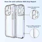Fine Hole Phone Case For iPhone 13(Transparent White) - 3