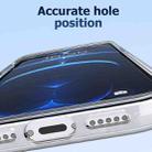 Fine Hole Phone Case For iPhone 13(Transparent White) - 4