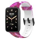 For Xiaomi Mi Band 7 Pro Printing Silicone Watch Band(Starry Sky) - 1