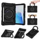 For Huawei MatePad T 10s / T10 Armor Contrast Color Silicone + PC Tablet Case(Black) - 1