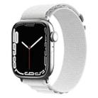 Nylon Watch Band For Apple Watch Series 8&7 45mm / SE 2&6&SE&5&4 44mm / 3&2&1 42mm(White) - 1