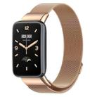 For Xiaomi Mi Band 7 Pro Milanese Stainless Steel Watch Band(Rose Gold) - 1