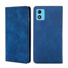 For TCL 305i Skin Feel Magnetic Horizontal Flip Leather Phone Case(Blue) - 1