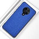 For Xiaomi Redmi K30 Pro Shockproof Cloth Texture PC + TPU Protective Case(Dark Blue) - 1