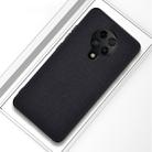 For Xiaomi Redmi K30 Pro Shockproof Cloth Texture PC + TPU Protective Case(Black) - 1