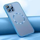 For iPhone 14 Pro Skin Feel MagSafe Magnetic Case(Sierra Blue) - 1