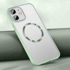 For iPhone 12 Skin Feel MagSafe Magnetic Case(Green) - 1