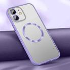 For iPhone 11 Skin Feel MagSafe Magnetic Case (Lavender Purple) - 1