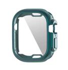 PET Film TPU Watch Case For Apple Watch Ultra 49mm / Ultra 2 49mm(Dark Cyan) - 1