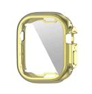 PET Film TPU Watch Case For Apple Watch Ultra 49mm / Ultra 2 49mm(Gold) - 1