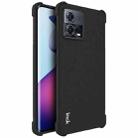 For Motorola Moto S30 Pro 5G / Edge 30 Fusion imak All-inclusive Shockproof Airbag TPU Phone Case(Matte Black) - 1