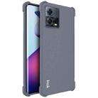 For Motorola Moto S30 Pro 5G / Edge 30 Fusion imak All-inclusive Shockproof Airbag TPU Phone Case(Matte Grey) - 1