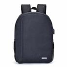 CADeN D6 III Nylon Anti-theft Backpack Digital Camera Bag, Size:29 x 15 x 37cm(Black) - 2
