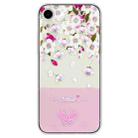 For iPhone XR Bronzing Butterfly Flower TPU Phone Case(Peach Blossoms) - 1