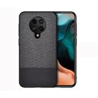 For Xiaomi Redmi K30 Pro Shockproof Splicing PU + Cloth Texture PC + TPU Protective Case(Black) - 1