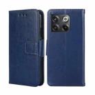 For OnePlus Ace Pro 5G Crystal Texture Horizontal Flip Leather Phone Case(Royal Blue) - 1