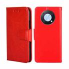 For Huawei nova Y90 4G Crystal Texture Horizontal Flip Leather Phone Case(Red) - 1