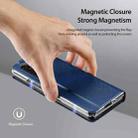 For Samsung Galaxy Z Fold3 5G DUX DUCIS Bril Series PU + TPU Phone Case(Blue) - 3