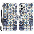 For iPhone 13 Pro Max Colored Drawing Leather Phone Case (Vintage Totem) - 1