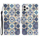 For iPhone 11 Pro Colored Drawing Leather Phone Case(Vintage Totem) - 1