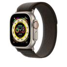 Nylon Watch Band For Apple Watch 46mm / 49mm / 45mm / 44mm(Black) - 1