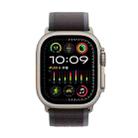 Nylon Watch Band For Apple Watch 42mm / 41mm / 40mm / 38mm (Black Blue) - 2