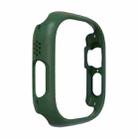 PC Hollow Protective Case For Apple Watch Ultra 49mm / Apple Watch Ultra 2 49mm(Official Green) - 1