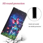 For Realme 9i / OPPO A96 4G Colored Drawing Leather Phone Case(Bottle Butterfly) - 7