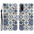 For vivo Y20 / Y12s Colored Drawing Leather Phone Case(Vintage Totem) - 1