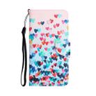 For Samsung Galaxy A32 5G Colored Drawing Leather Phone Case(Heart) - 1
