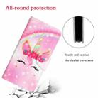 For Samsung Galaxy A42 Colored Drawing Leather Phone Case(Unicorn) - 6