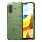 For Xiaomi Poco M4 5G Global Full Coverage Shockproof TPU Case(Green) - 1