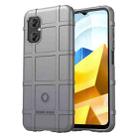 For Xiaomi Poco M5 4G Full Coverage Shockproof TPU Case(Grey) - 1