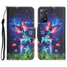 For Xiaomi Redmi Note 11 Pro Global Colored Drawing Leather Phone Case(Bottle Butterfly) - 1