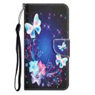 For Xiaomi Redmi 9 Colored Drawing Leather Phone Case(Butterfly) - 2
