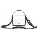 CADeN D73 Camera Sling Bag Water-resistant Shockproof Camera Handbag, Size:23.5 x 14 x 19cm Black White - 1