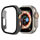 Tempered Glass Film PC Watch Case For Apple Watch Ultra 49mm / Apple Watch Ultra 2 49mm(Grey) - 1