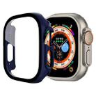 Tempered Glass Film PC Watch Case For Apple Watch Ultra 49mm / Apple Watch Ultra 2 49mm(Midnight Blue) - 1