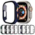 Tempered Glass Film PC Watch Case For Apple Watch Ultra 49mm / Apple Watch Ultra 2 49mm(Midnight Blue) - 4
