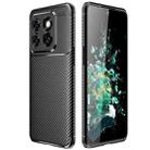 For OnePlus Ace Pro Carbon Fiber Texture Shockproof TPU Phone Case(Black) - 1