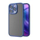 For iPhone 14 Pro ROCK Guard Skin-feel Phone Case(Blue) - 1